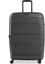 Stratic Straw+ - koffer groot - 76x51x31 cm - 4,3 kg - 105-120 L - spinner - grijs