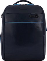 Piquadro Blue Square Revamp Laptop Backpack blue