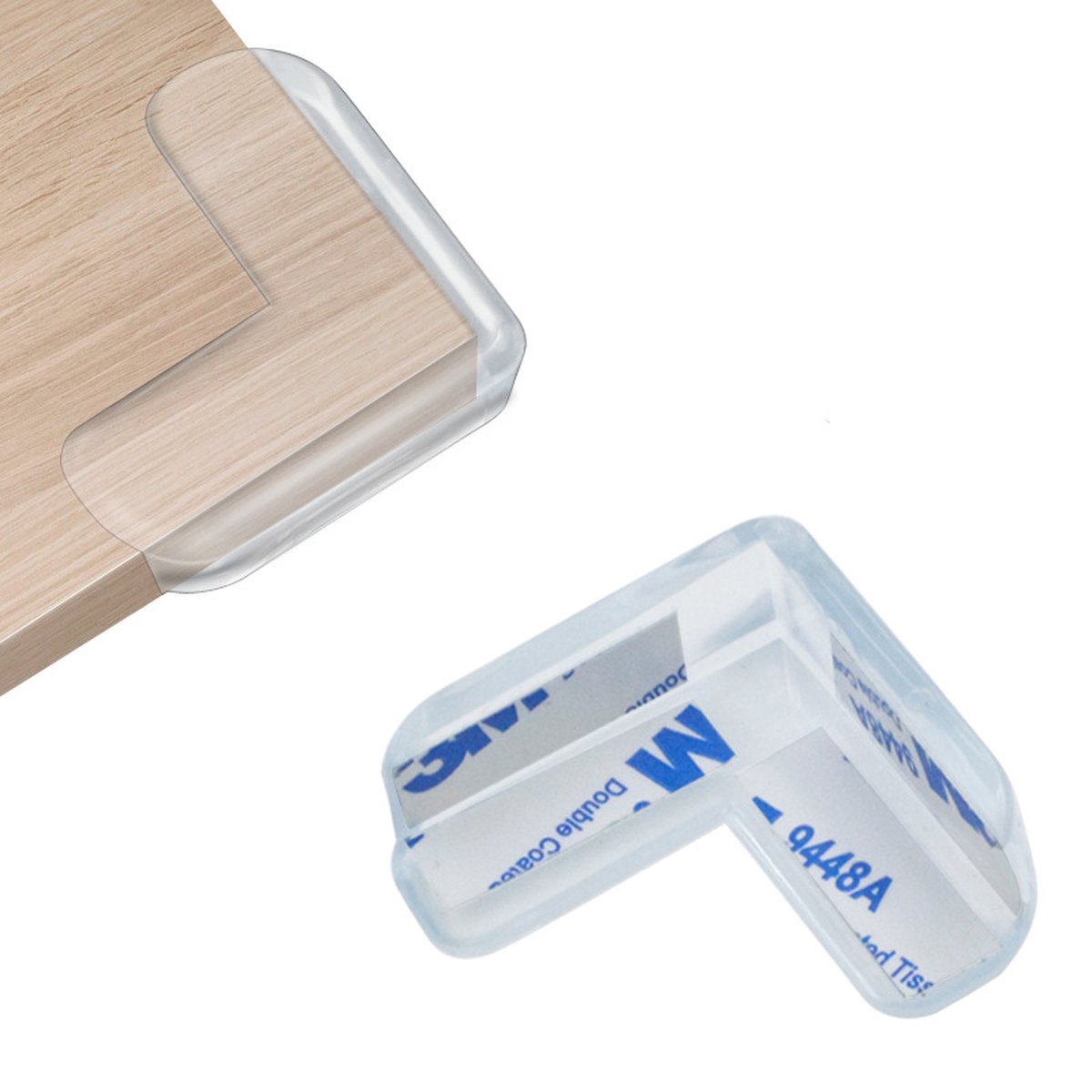 Hoekbeschermers baby - 24 stuks - Tafelhoek beschermers - Hoekbeschermers tafel - Transparant-Voor Kinderen-Hoekbeschermer en Randbeschermers met Extra Plakband