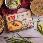 Chokhi Dhani Dal Tadka-rijst-(Gele linzen curry met rijst) Kant en klaar maaltijd, 350G