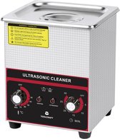 TOOLCRAFT USC-200 Ultrasoonreiniger Sieraden, Kantoorartikelen, Werkplaats 160 W 2 l Met verwarming, Met reinigingskorf