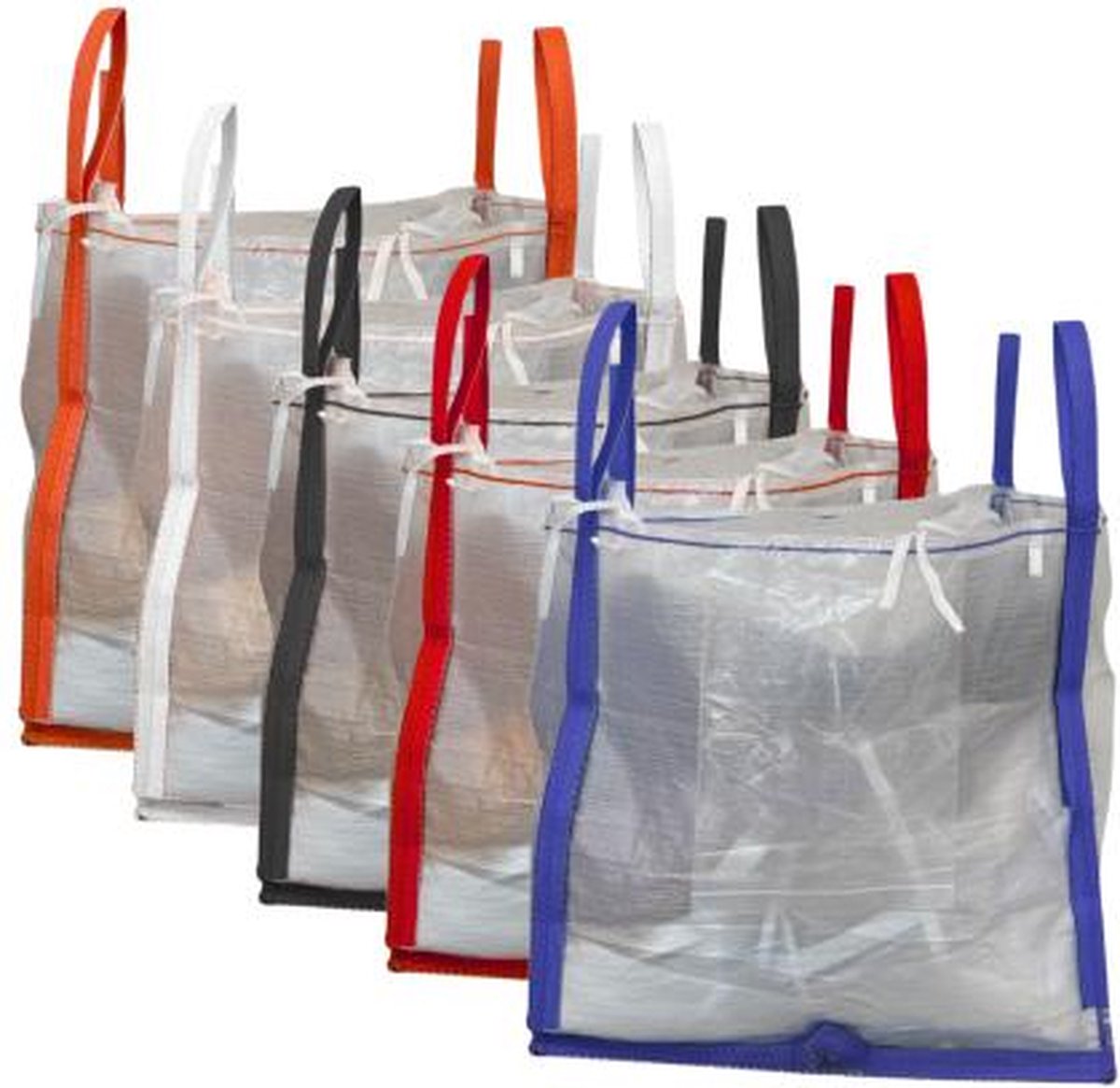 Goedkoopste 5x Kleine Afsluitbare Big Bags (0,5m³
