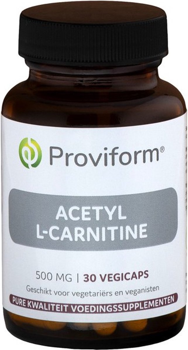 Goedkoopste Proviform Acetyl L-Carnitine - 500 - 30 V-Capsules – Voedingssupplement