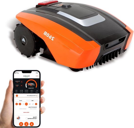 MKSS® Robotmaaier Elektrisch met Kantensnijfunctie Oranje - MKSS® - €559,95