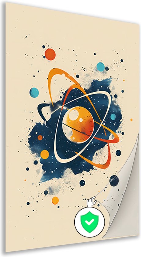 Periodieke tabel van de Elements Science Chemistry School Grote Poster A2 Size