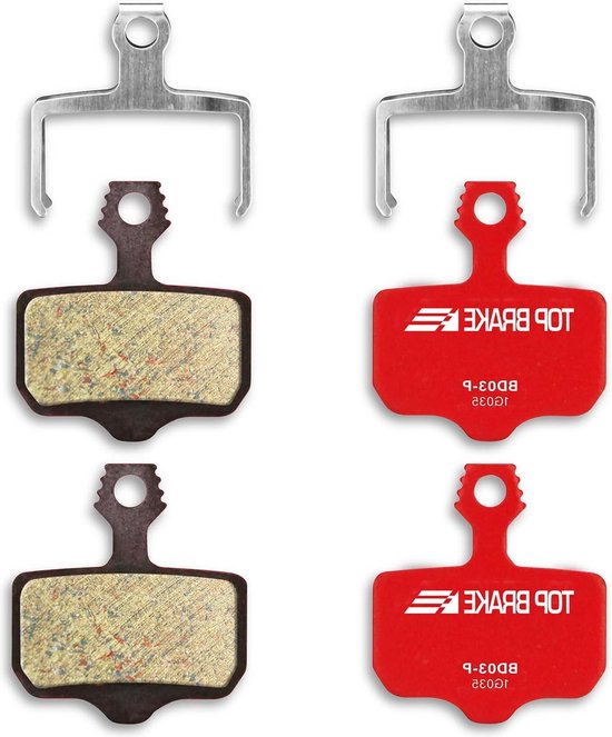 4 Paar Scheibenbremsbeläge Für SRAM & Avid - Fahrrad Bremsbeläge 4-Kolben