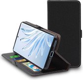 ebestStar - Coque compatible avec Honor 70, Etui Portefeuille, Housse Pochette Protection PU Cuir, Porte Carte, Noir