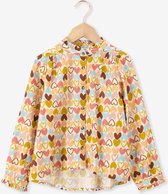 Sissy-Boy - Blouse met multicolour hartjesprint en ruffle details