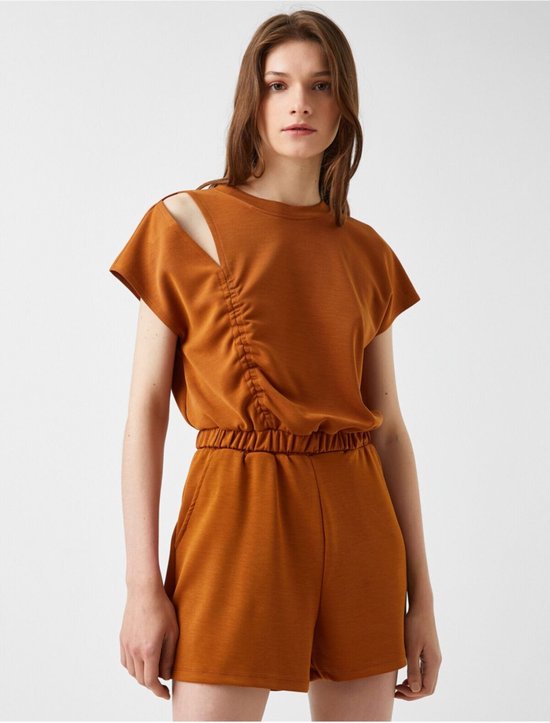 Koton Sweat-shirt marron pour femme 1YAK12061UK