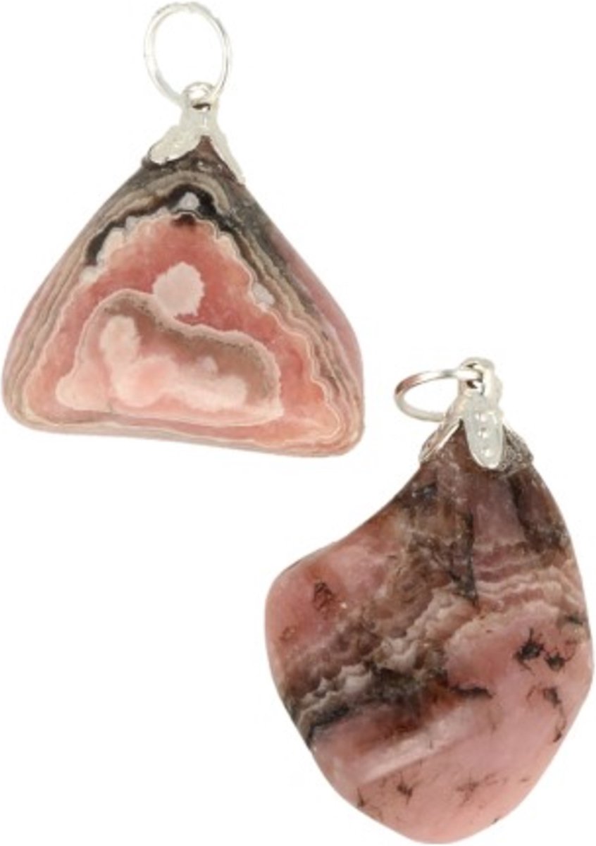 Rhodochrosiet edelsteen hanger