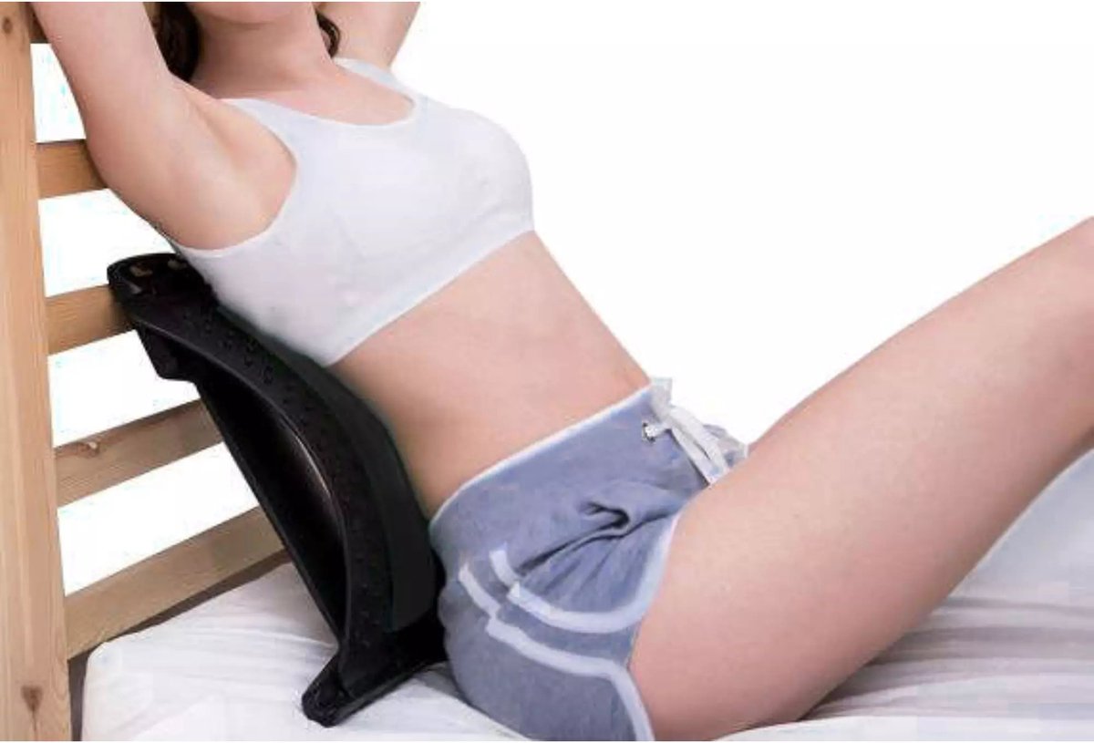 Trizand Rugstretcher met Acupressuurmassage - Ultieme Rugpijn Verlichting