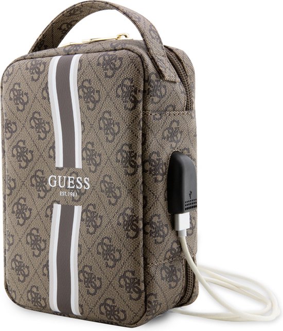 GUESS, USB reistas Stripe 4G model, Bruin