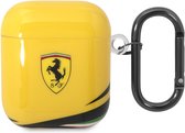 Ferrari, Antischok Silicone hoesje voor Airpods 1 en 2, Geel