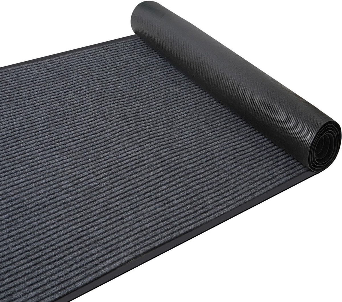 15 tapijttraptreden, loper, 76 x 20 cm, antislip, zelfklevend, tapijtl