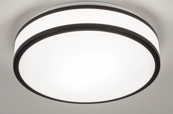 Lumidora Plafondlamp - E27 - Wit - Kunststof - Badkamerlamp - IP44 - ⌀