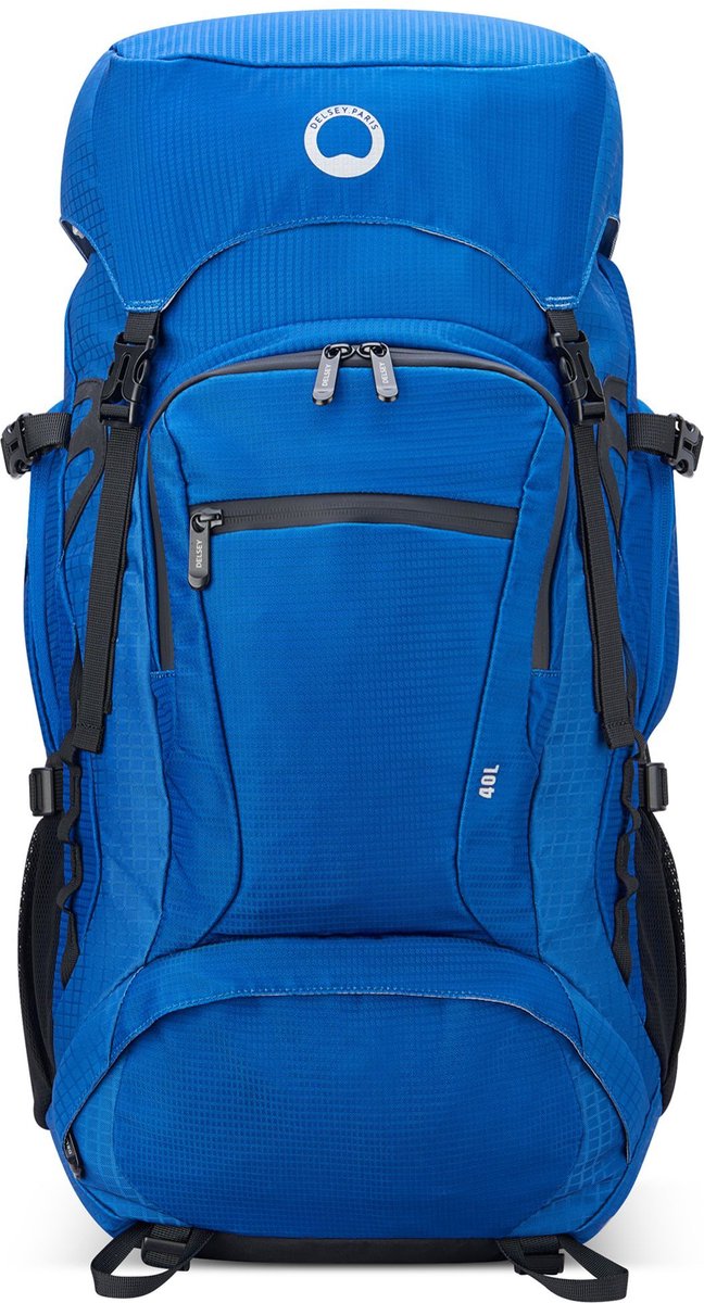 DELSEY PARIS Wandelrugzak Rugzak met laptopvak Nomade Backpack 40L Blue Blauw