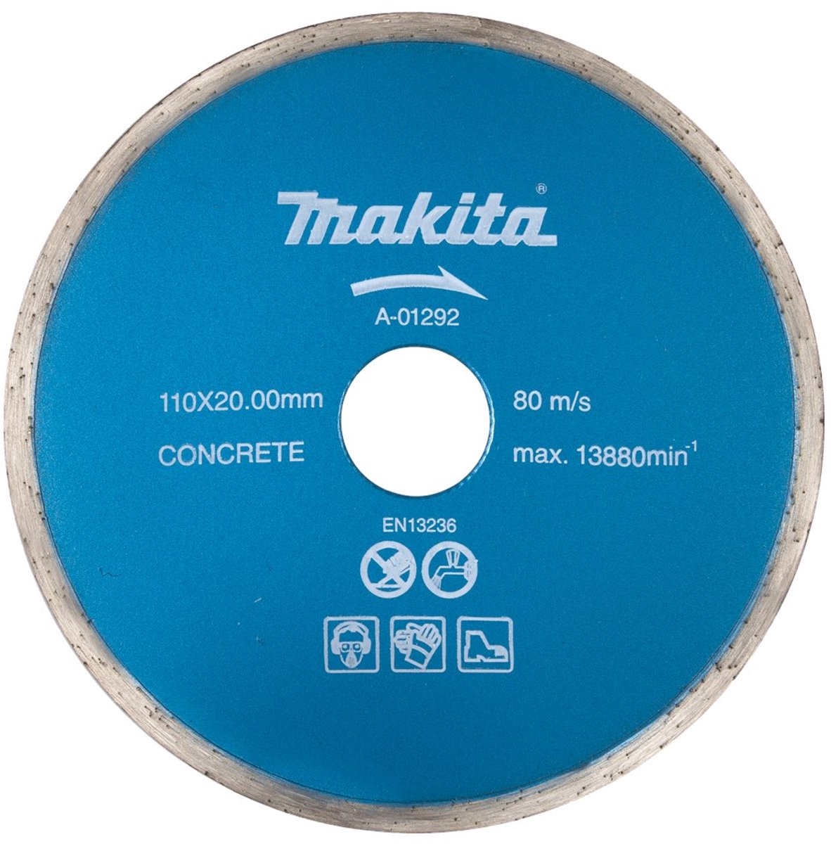Makita Diamantschijf 110x20x1,8mm Volband