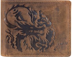 GREENBURRY portemonnee Vintage Wallet RFID Brown bruine