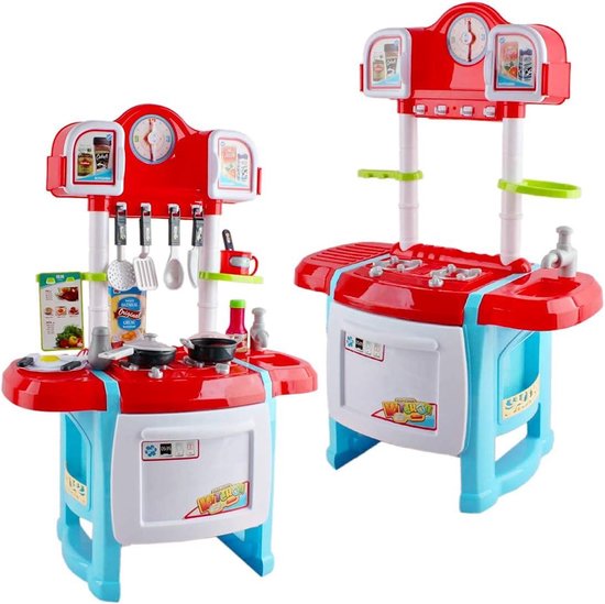 Cuisine Jouet Enfant My Little Chef - Avec Lumière, Son Et Eau - 18 Accessoires - Jeu D'Imitiation