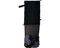 STNKY Bag Pro Waszakken - Ritssluiting - Handgrepen - Interne netzak - Reizen Yoga - Gezondheidszorg - Gymset - Wasserette - Standaard zwart