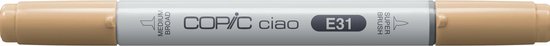 Copic Ciao surligneur 1 pièce(s) Pointe biseautée/pinceau Beige