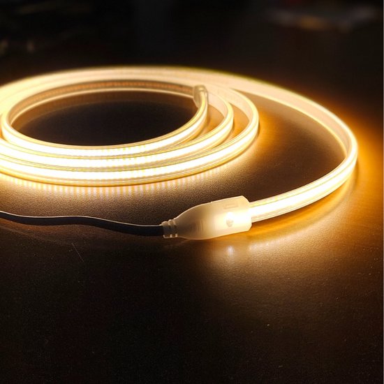 10m Fita Led Direta 10w 120leds/m Branco-quente 3000k Tensão De