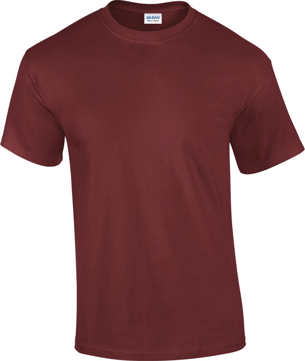 Gildan Ultra Cotton™ Classic Fit Adult T-shirt GI2000 - Maroon - S