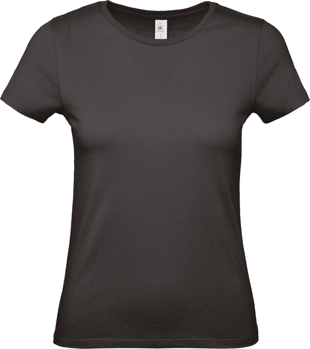 B&C #E150 Ladies' T-shirt CGTW02T - Black - S