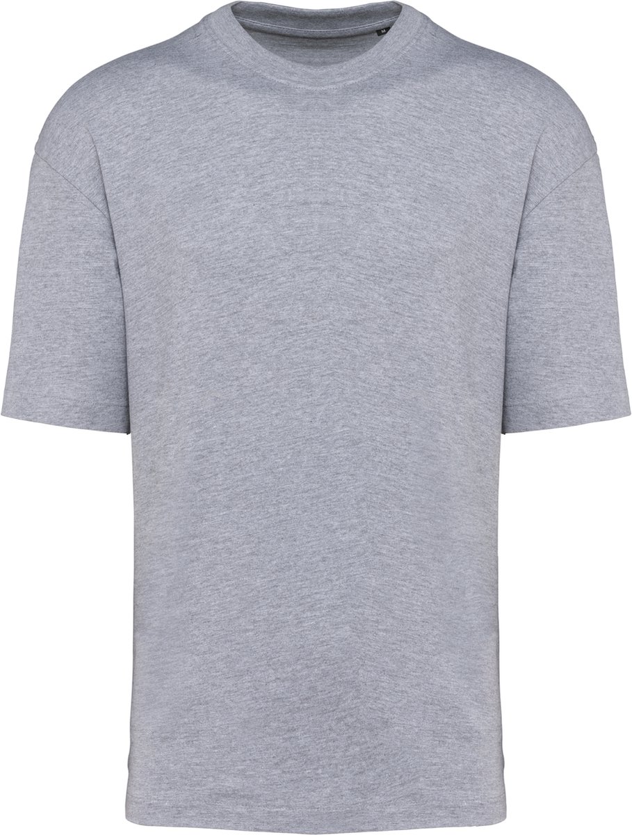 Oversized unisex T-shirt merk Kariban maat XS Grijs