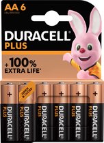 Batterij Duracell Plus - AA - 10x6 stuks