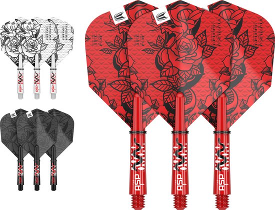 Target Nathan Aspinall Ink Flight Shaft Kit - Dart Flights van Target — afbeelding 2