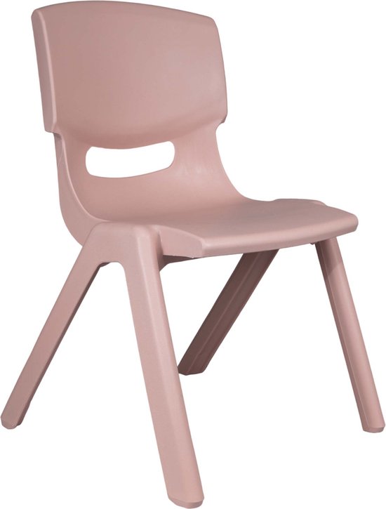 Kinderstoeltje Plastic Pastel Roze — afbeelding 3