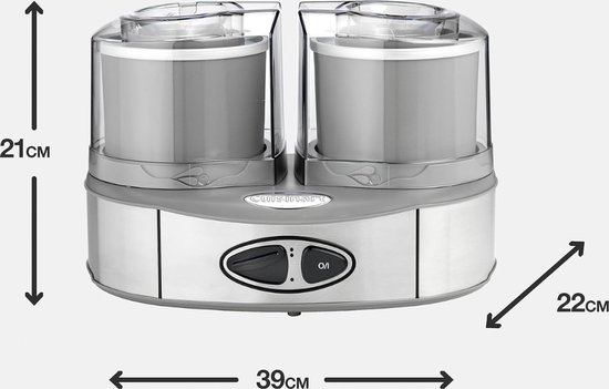 TPGSING Accessoire pour machine à glace pour KitchenAid Mixer