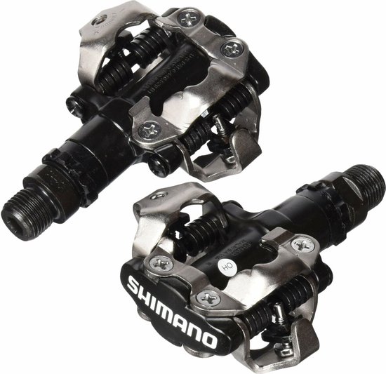 Shimano - Pedaalset M520 - SPD met schoenplaatjes SM-SH51 – Zwart