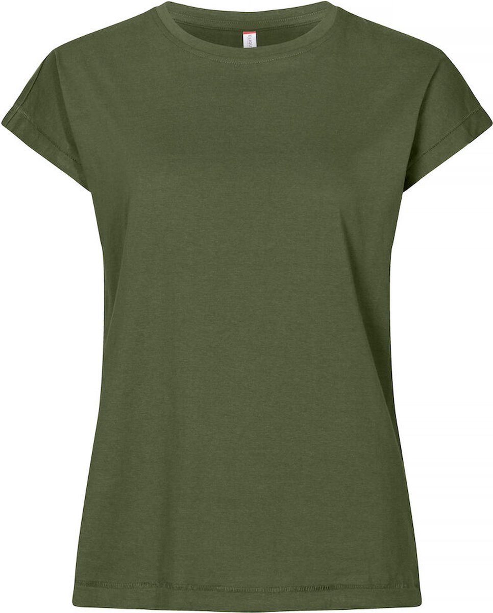 Clique Fashion Top Women 029005 - Legergroen - 38/M