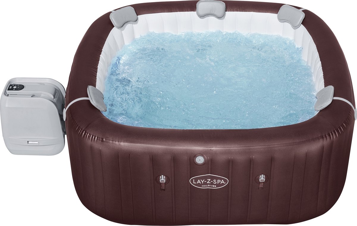 Lay-Z-Spa Maldives HydroJet Pro Smart - 5 tot 7 personen - 201 x 201 x 80 cm