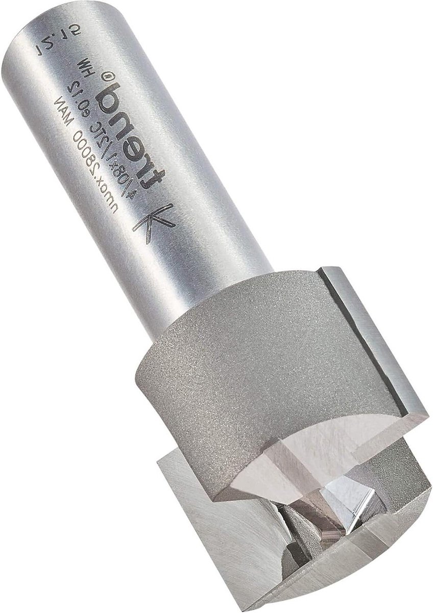 Dubbele fluitsnijder 254 mm diameter zilver set van 2 stuks - 4/08X1/2TC toebehoren