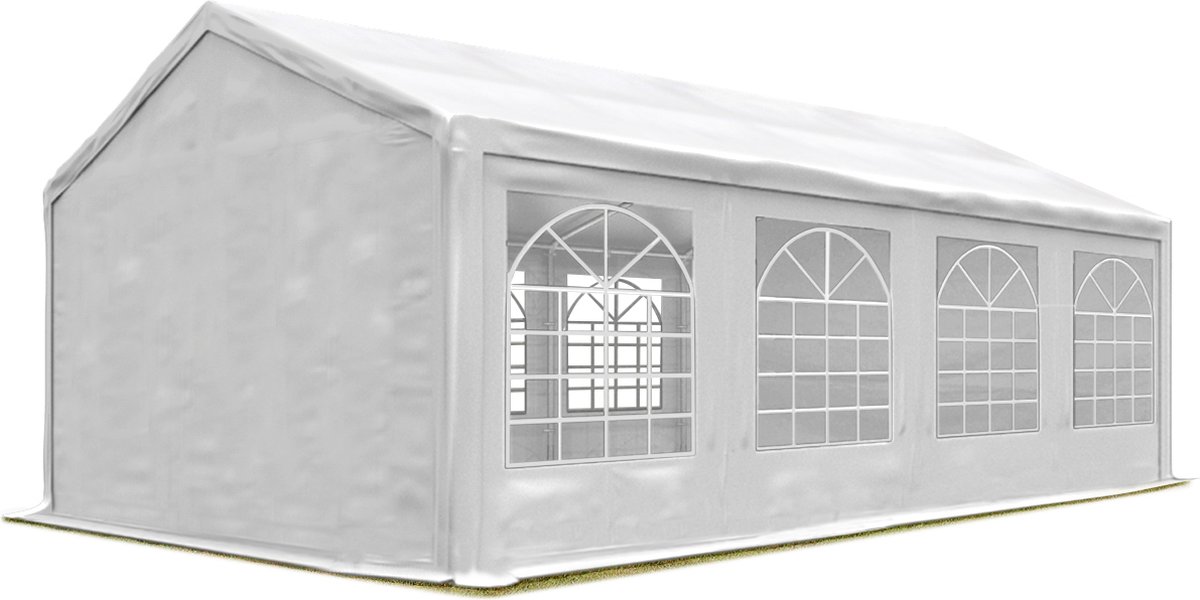 TOOLPORT Partytent 4x8 m Paviljoen sterk PVC 600 N Zeil waterdicht en snel op te zetten
