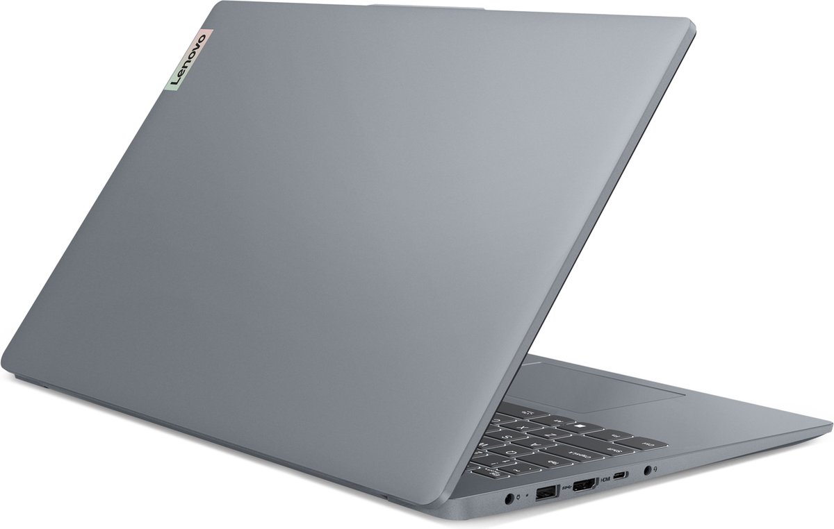 Lenovo IdeaPad Slim 3 15AMN8 AMD Ryzen™ 5 7520U Laptop 39,6 cm (15.6") Full HD 16 GB LPDDR5-SDRAM 512 GB SSD Wi-Fi 6 (802.11ax) Windows 11 Home Engels Grijs thumbnail 8