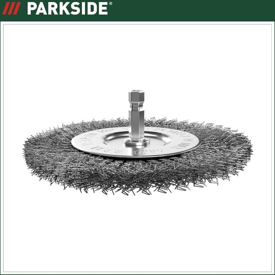 Metalen voegenborstel voor universele borstel Parkside PUB 500 A1 - LIDL IAN 308713 met lang handvat Onkruidborstel van Merkloos	 — afbeelding 2