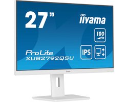 iiyama ProLite XUB2792QSU-W6 - 27 Inch - IPS - QHD - USB-hub - Verstelbaar