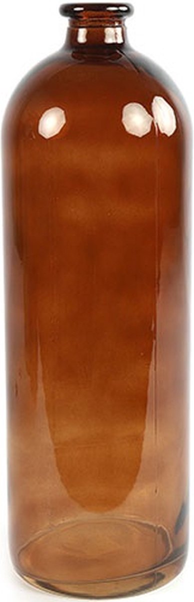 Decoratieve Fles | Vaas | Bruin | 13 x 13 x 41 cm