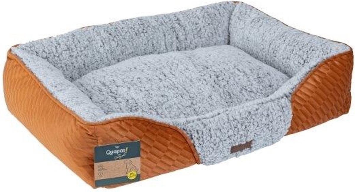 Quapas! Zelfverwarmende Hondenmand - Bruin - S