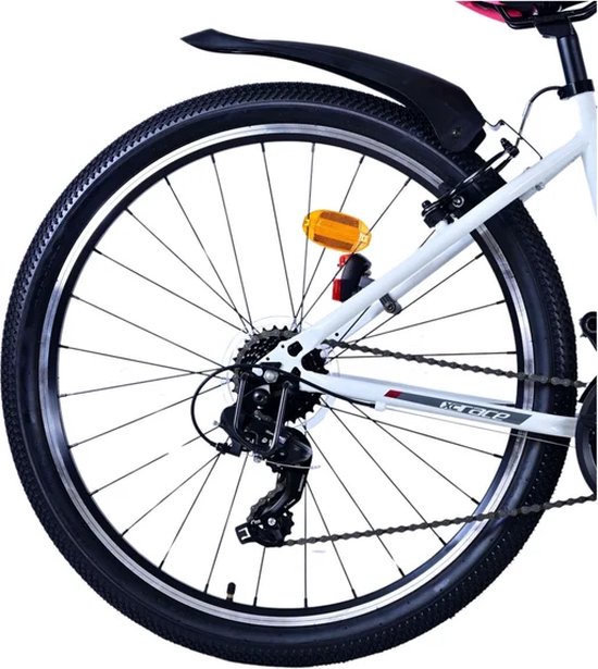 Volare XC Race Kinderfiets - 26 inch - Wit Roze - 21 Speed van Volare — afbeelding 4