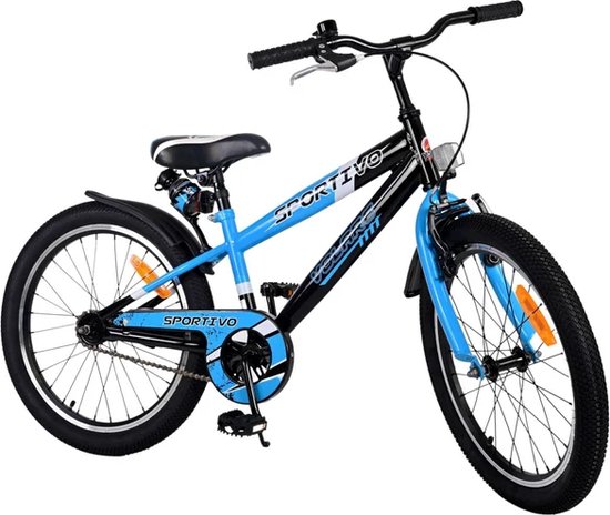 Volare Sportivo Kinderfiets - Jongens - 20 inch - Blauw van Volare — afbeelding 4