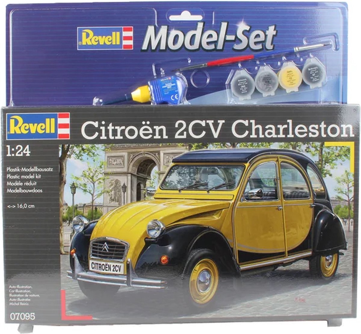 Revell Modelbouwpakket Militaire voertuigen - 67095 Citroen 2CV - Model Set Plastic - 1:24 - Modelbouw — afbeelding 5