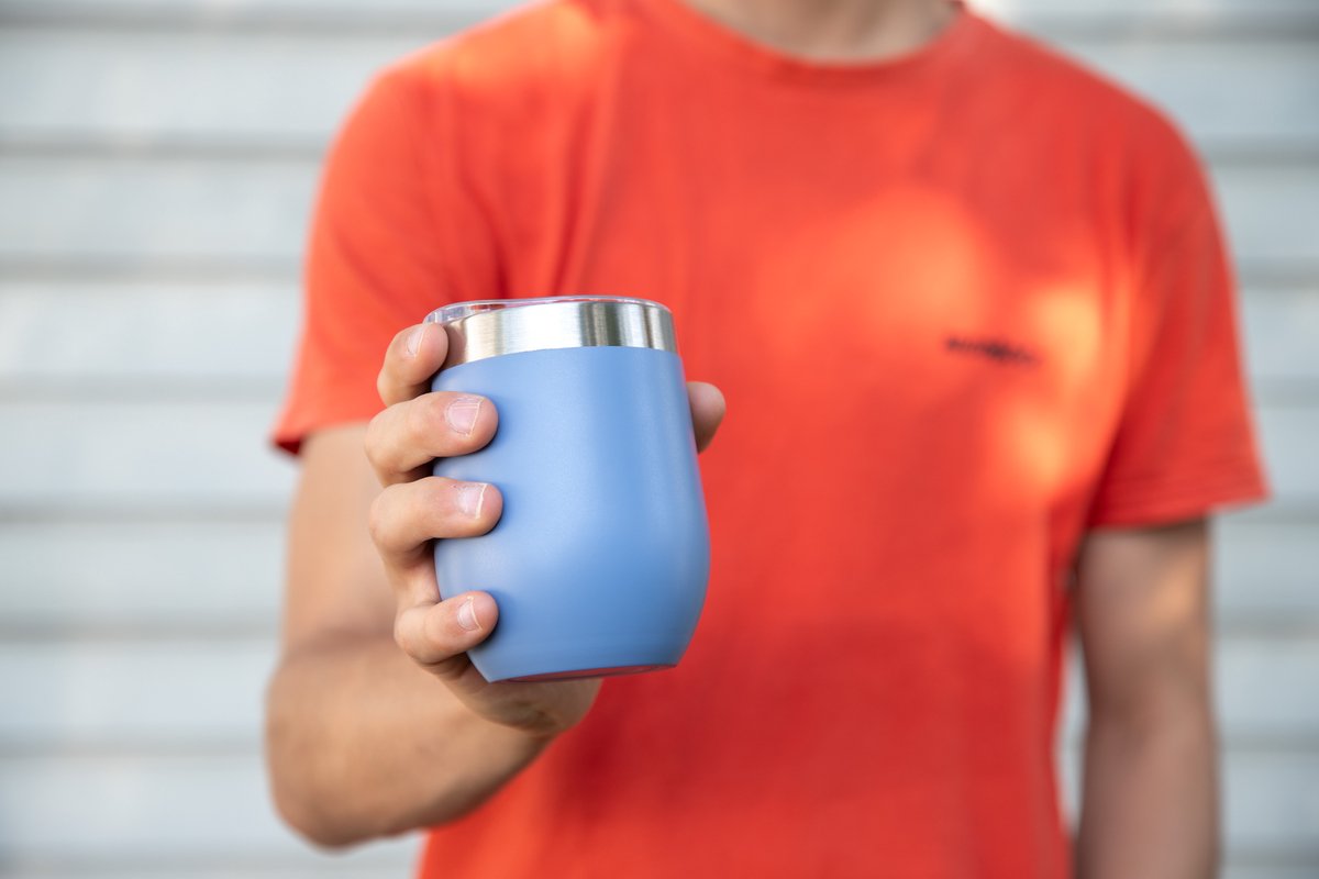 Michelino RVS koffiebeker to go 330ml theebeker thermosbeker