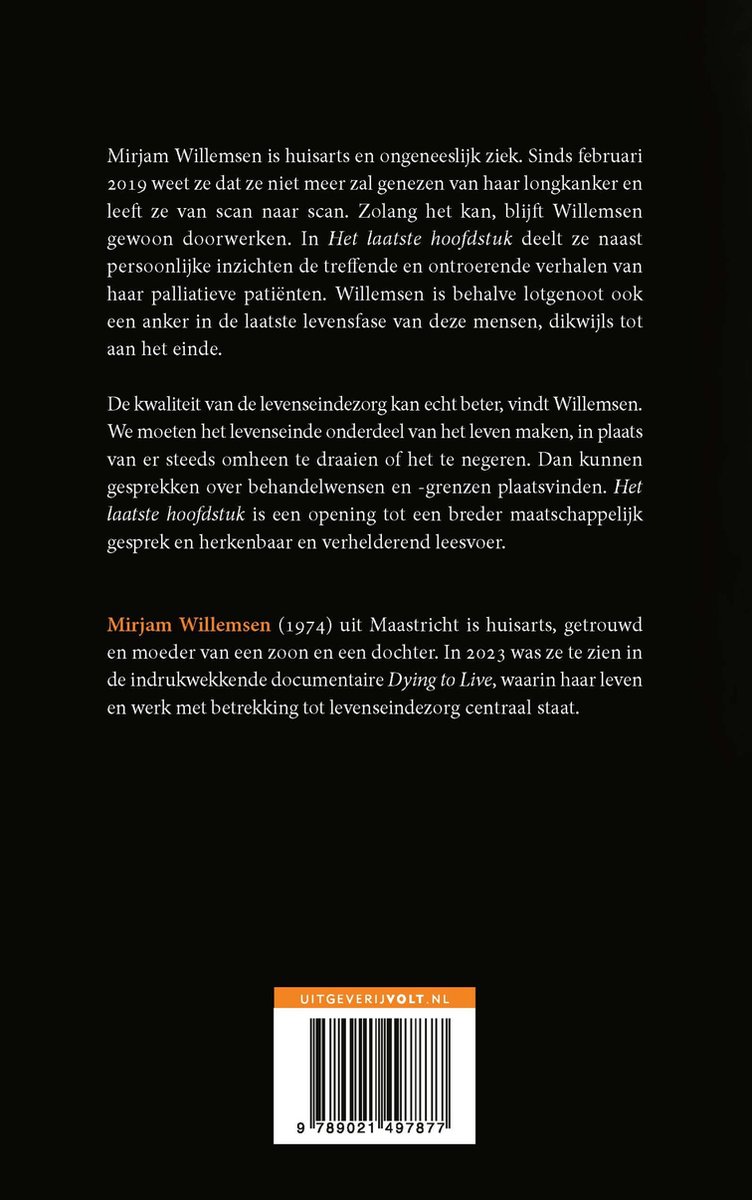 Het laatste hoofdstuk - back cover