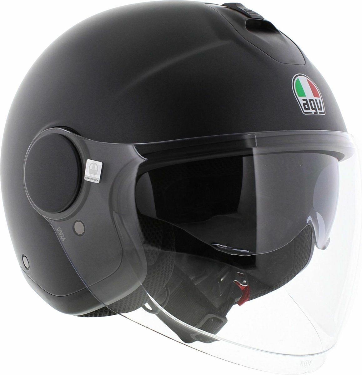 AGV Eteres Jethelm Mono mat zwart – foto 3