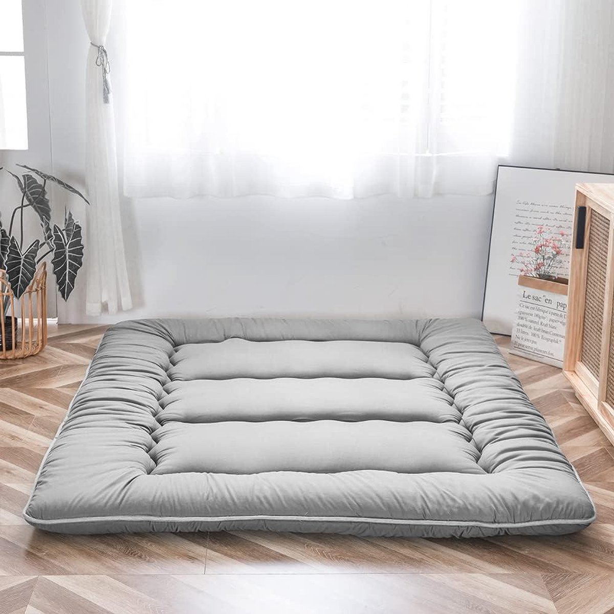 Maxyoyo Japans vloermatras, futon-matras, dikkere tatami-mat
